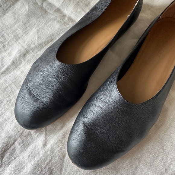 Everlane ballet flat in black leather size 9 - Picture 2 of 6